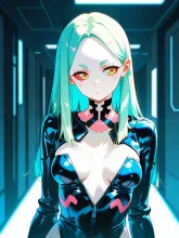 Rebecca — サイバーパンクのAIイラスト|SUPPART