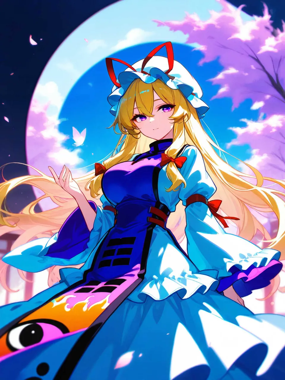 雅を感じる紫さん