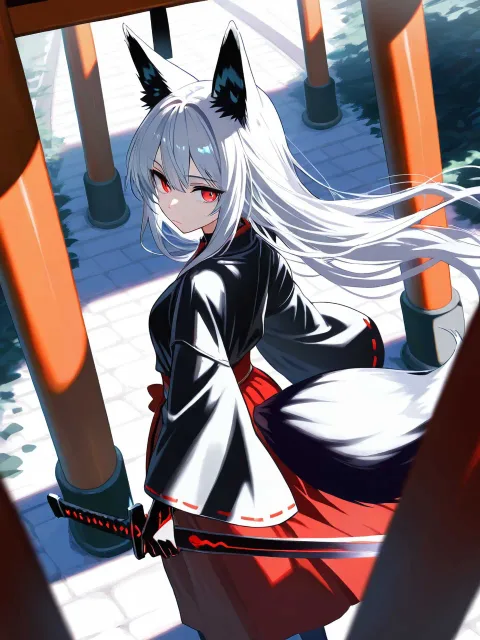 巫女さんかっこいい!