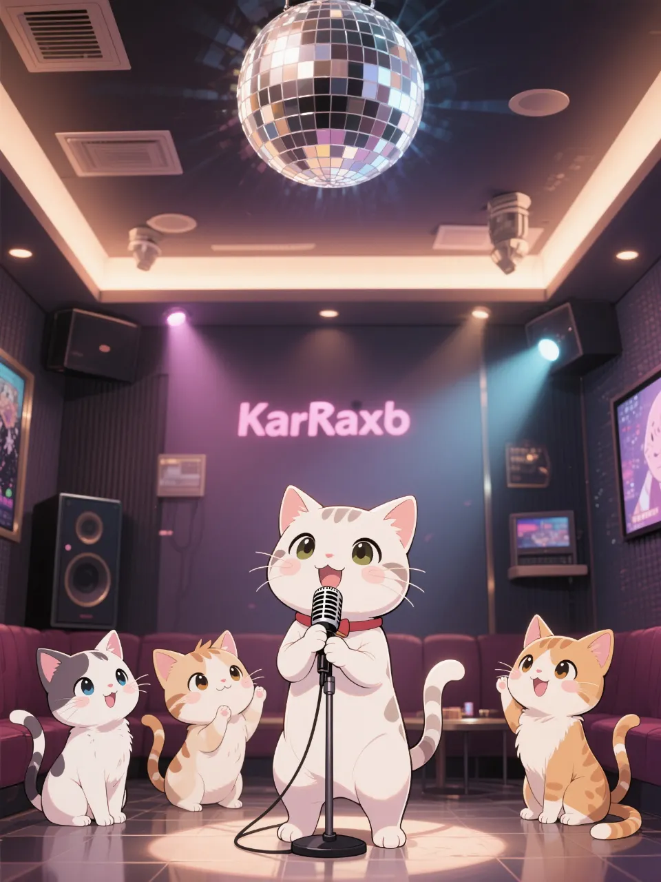 カラオケにゃん🐱🐱🐱🐱