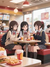 放課後は友達とおしゃべり🫖☕️