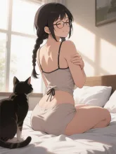 「穂蔵　灯子(ほのぐら　とうこ)」の朝の微睡み