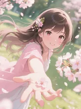 春に染める少女·チャレンジ の投稿作品