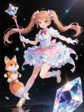 結晶の魔法少女 マジカルあっきー(高精度版)