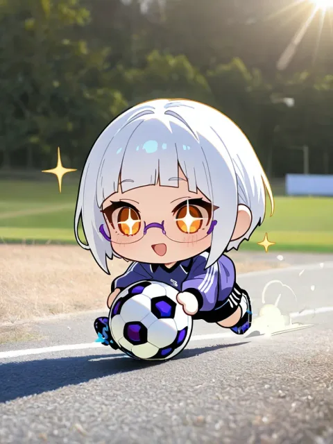 アニメが現実に走进 - サッカースターチャレンジ / lool