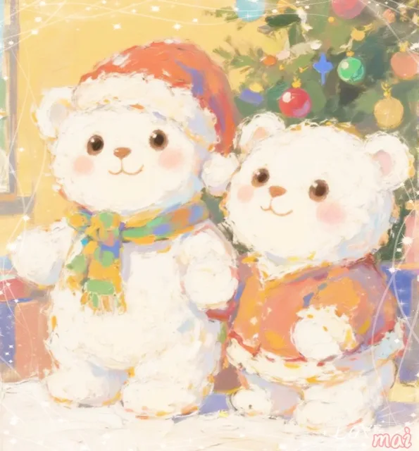 【サンタさん、まだかな。。。?】