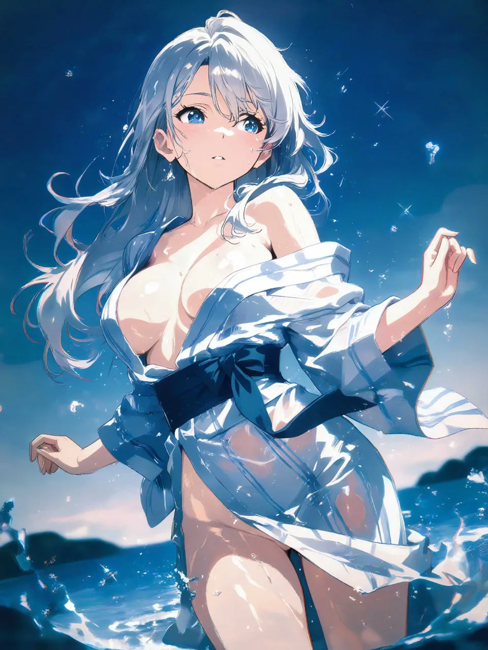 「前作に続いて私の秘密教えちゃう♡」 — JairoさんのAIイラスト