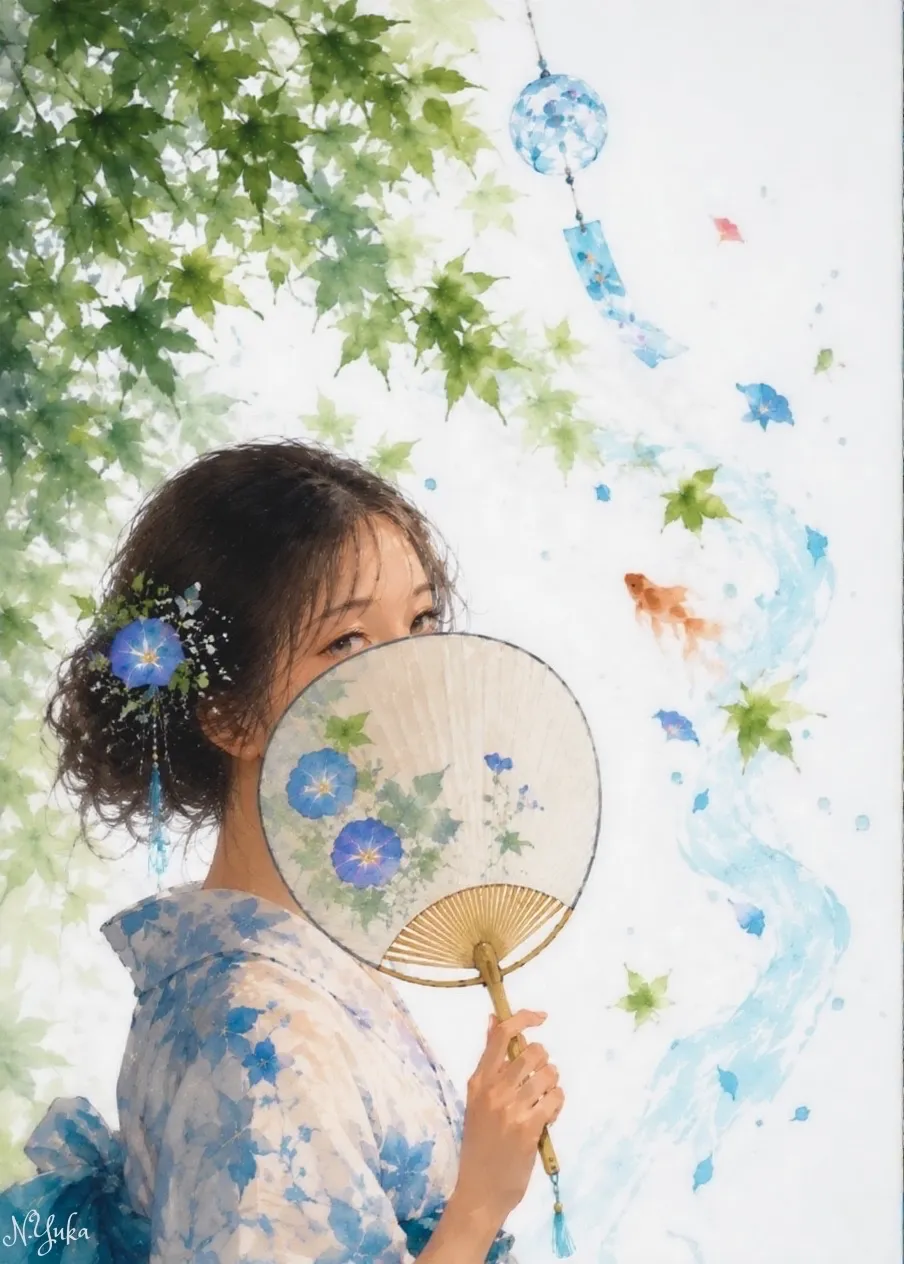 夏を宿す-Summer Within — n.yukaさんのAIイラスト