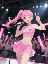 推しのワンマンライブ — アイドル衣装のAIイラスト|SUPPART