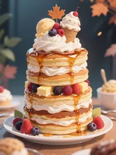 全部のせスペシャルパンケーキタワー𓌉🥞𓇋 