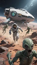 ギャー―――宇宙人が来たぞー――