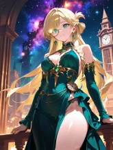 時の行方に思いを馳せて — 賢さんのAIイラスト