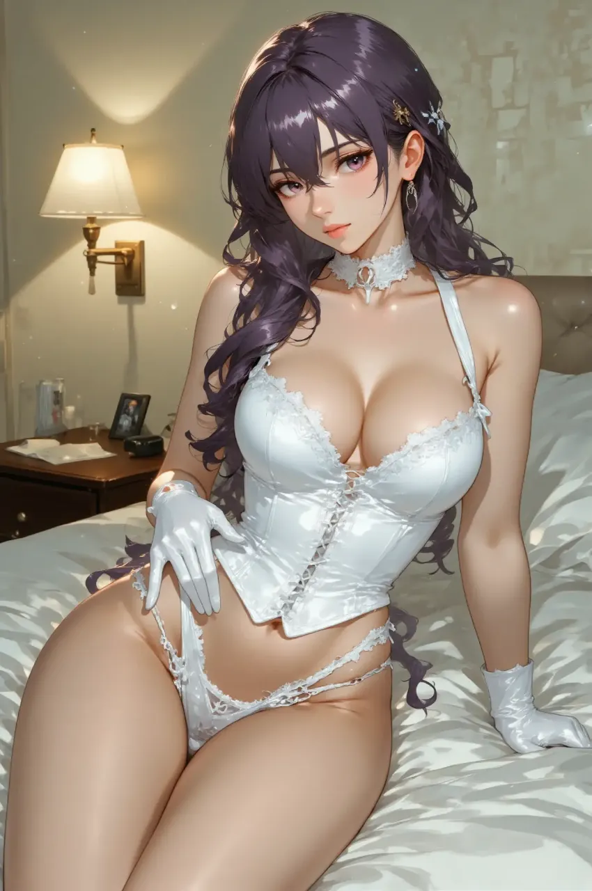 激しかったから、三つ編みが解けちゃったじゃない