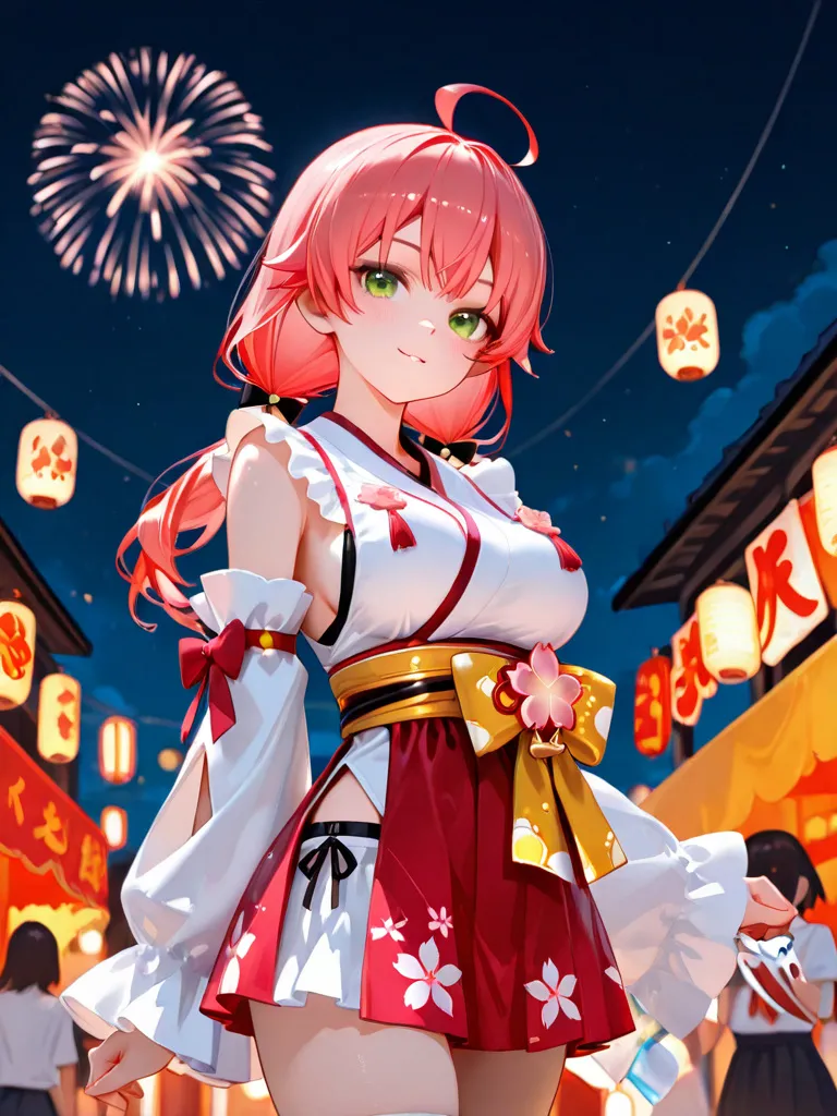 夏祭りでもみこちはみこち