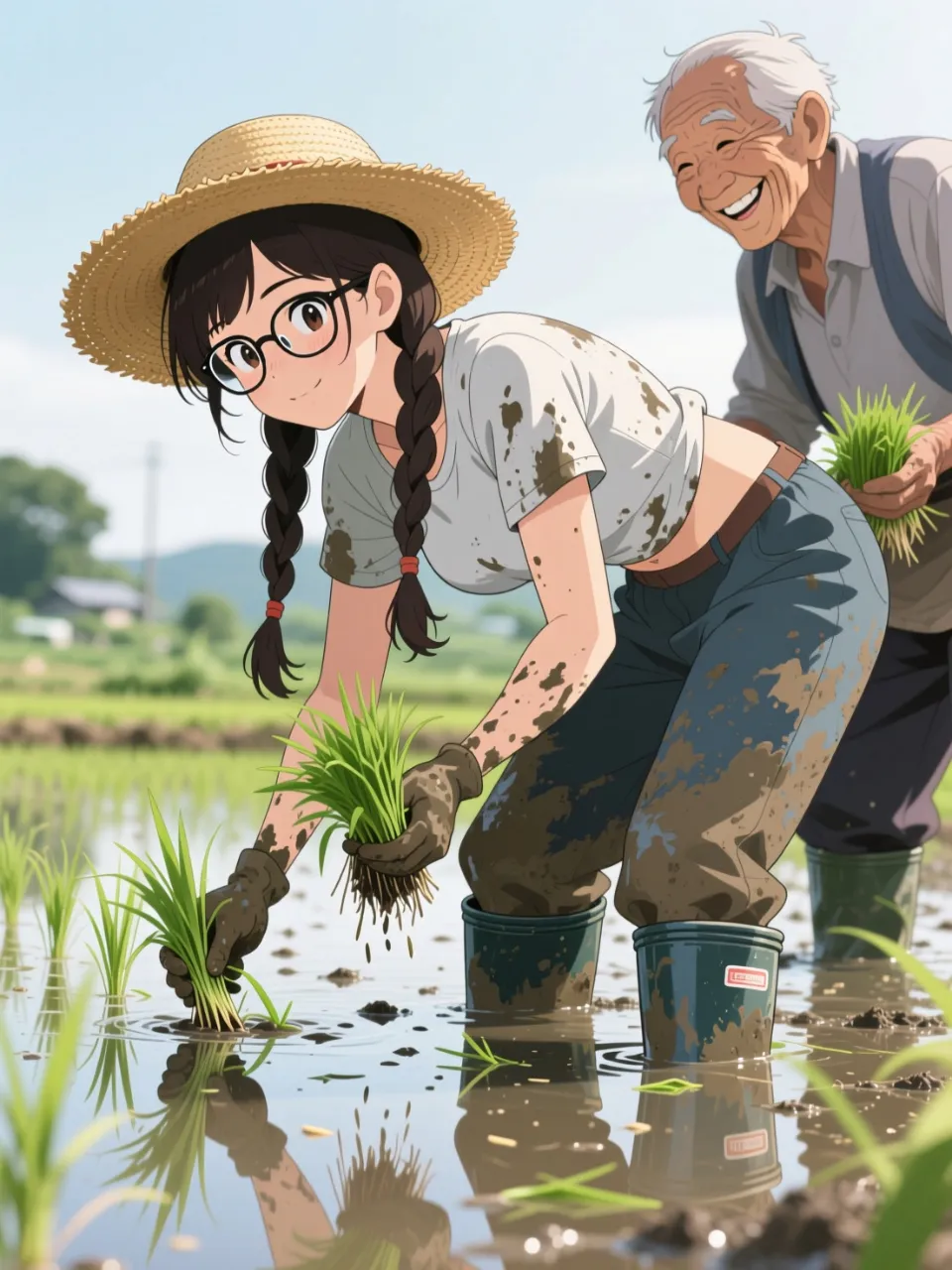 「穂蔵 灯子(ほのぐら とうこ)」の田植え