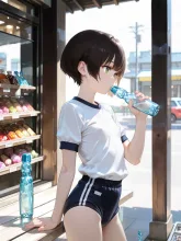 マラソン大会なんてダリーサボっちゃお — 変わってるさんのAIイラスト