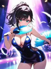 ディスコの夜のボディコン·レトロ艶やか の投稿作品