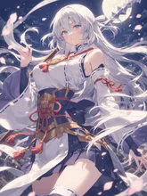 ‎🤍🌸 — 雨水さんのAIイラスト