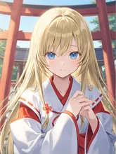 画像生成チャレンジ·巫女 の投稿作品