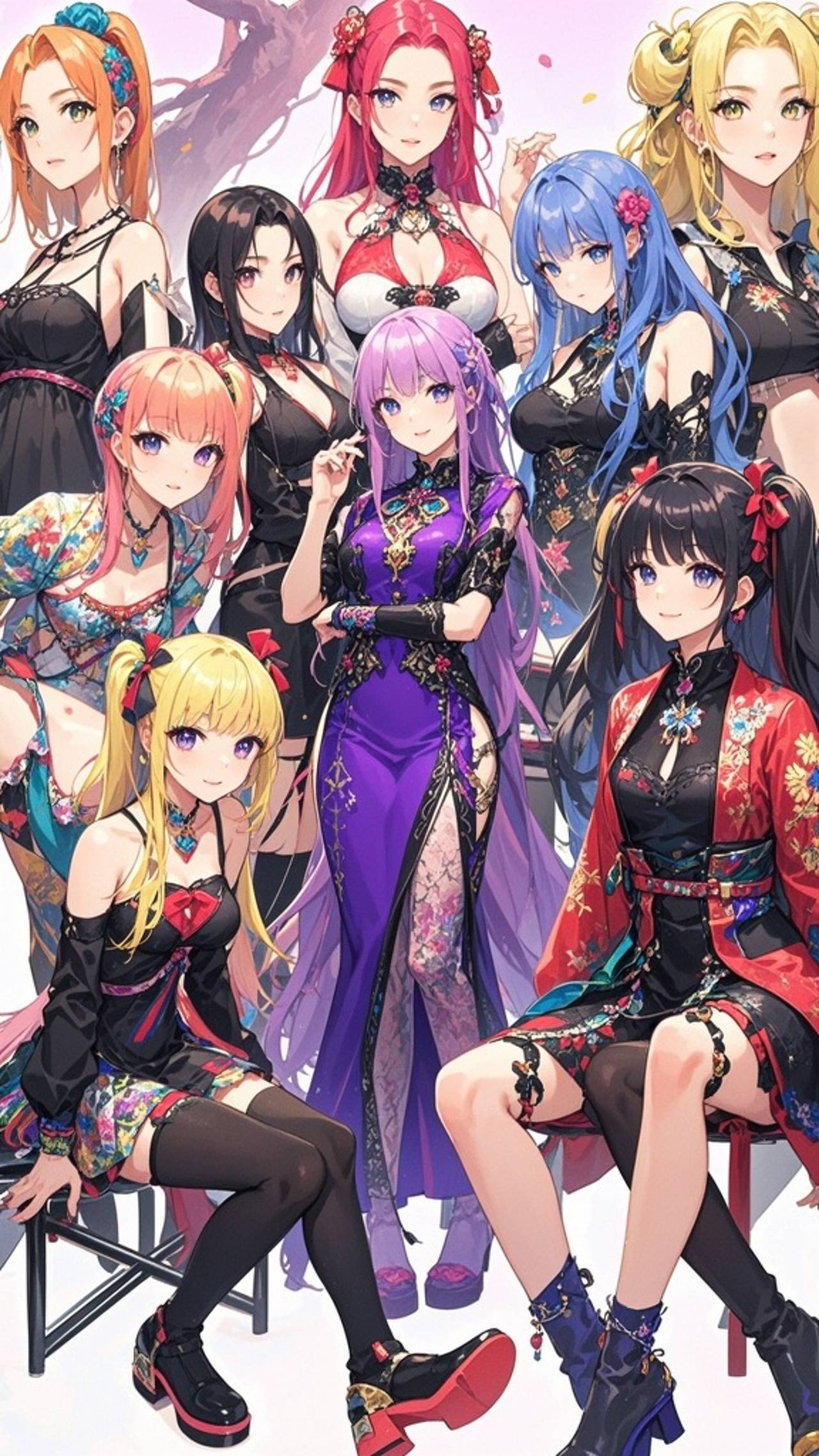 スーパーモデル女の子