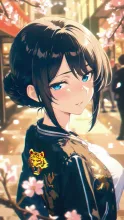 スカジャン女子