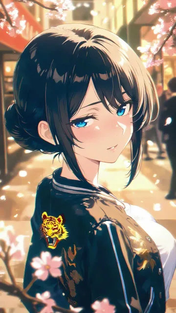 スカジャン女子