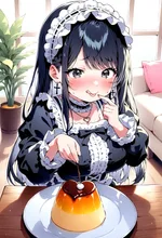 美味しいスイーツが食べても食べも止まらないわ
