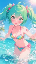 日焼けで色づく肌