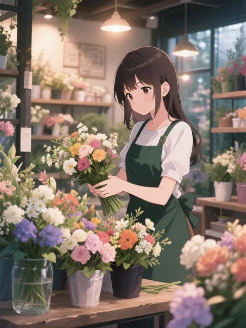 花屋さんになりたい