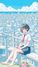 帰り道 — ZさんのAIイラスト