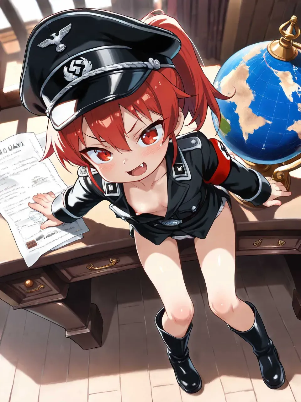 恐る恐る