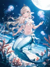 真夏の人魚姫·深海に響く、禁断の歌声 の投稿作品