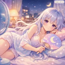 熱帯夜·寝苦しい汗ばむ夜 の投稿作品