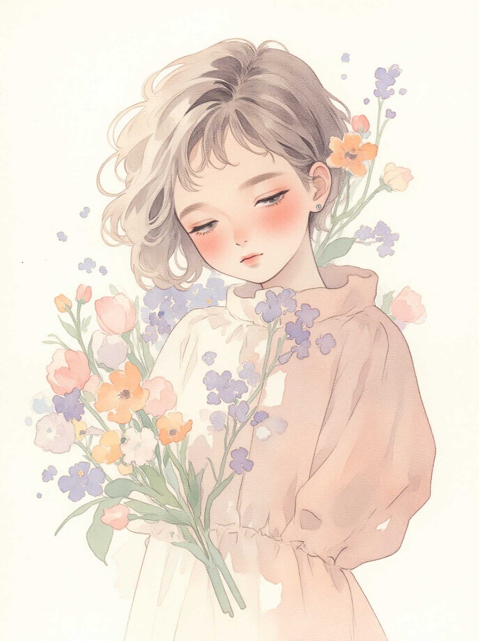 秘密だよ — V豚さんのAIイラスト