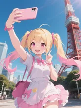 インフルエンサーと東京タワー