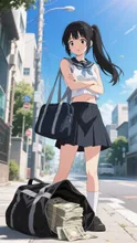 大金見つけた女子高生