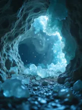 無造作に転がるダイヤモンド鉱石💎