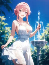 噴水広場のきらめき·初夏チャレンジ の投稿作品