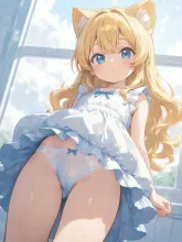 雲の擬人化·空に浮かぶ島で の投稿作品