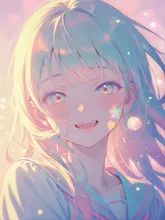 八重歯の可愛い彼女。