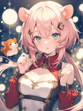 ハムスター擬人化🐹 — ‪はむはむ‪‪🐹さんのAIイラスト