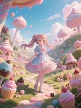 夢の中のお菓子の国·チャレンジ の受賞作品