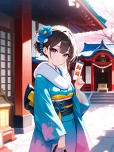 #️⃣新年のご挨拶 — たかおさんのAIイラスト