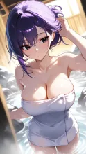 湯けむり