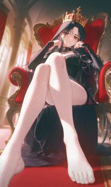 おい、そこのもの。足を舐めろ…出来ないとは言わせないわよ?クスクス♡