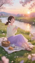 水辺に揺れる想い