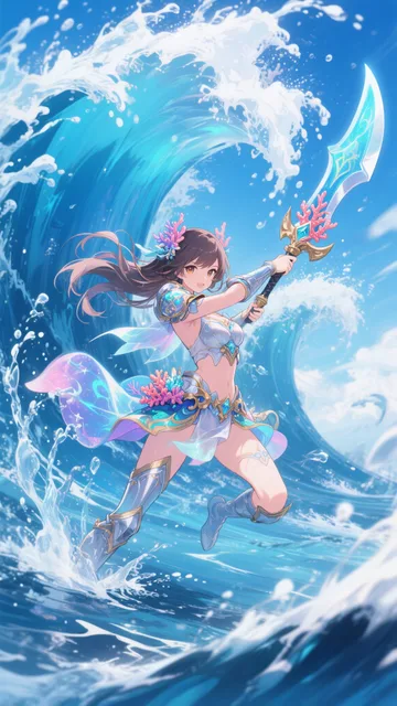 海の女戦士