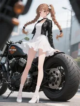 ロカビリィ的な、ハーレー革ジャン推し♪(꒪ˊ꒳ˋ꒪)