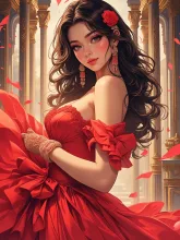 ドレス — パーティードレスイラストのAIイラスト|SUPPART