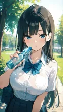 前髪ぱっつん